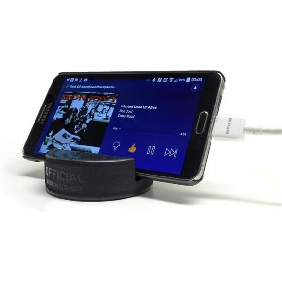 The Original Indestructible HockeyPuck Cell Phone Stand-The Best Universal Stand - Picture 2 of 7